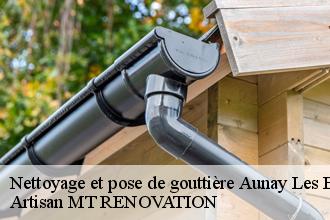 Nettoyage et pose de gouttière  aunay-les-bois-61500 Artisan MT RENOVATION