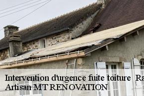 Intervention d'urgence fuite toiture   ravigny-61420 Artisan MT RENOVATION