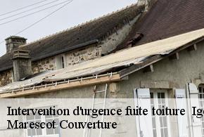 Intervention d'urgence fuite toiture   ige-61130 Marescot Couverture