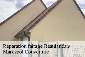 Réparation faitage  beaulandais-61140 Marescot Couverture