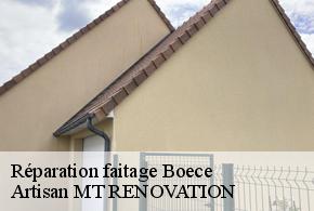 Réparation faitage  boece-61560 Artisan MT RENOVATION