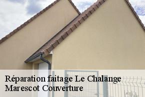 Réparation faitage  le-chalange-61390 Marescot Couverture