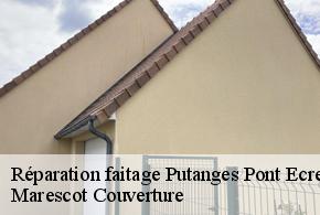 Réparation faitage  putanges-pont-ecrepin-61210 Marescot Couverture