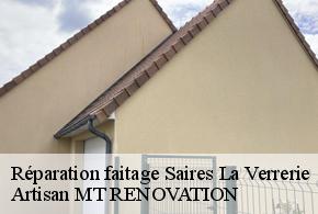 Réparation faitage  saires-la-verrerie-61220 Artisan MT RENOVATION